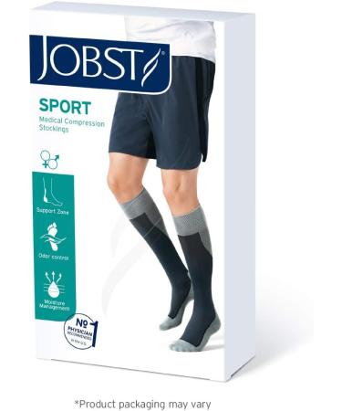 Shop Jobst Sport Running Stockings - Men's & Women's Compression Socks for Improved Blood Circulation - Soft Lightweight Breathable Pink - Buy Online on GoSupps.com
