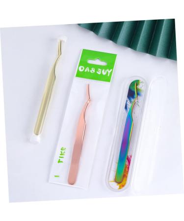 DOITOOL 6 Pcs Lady Tools - Pointed Tweezers & Lash Applicators for Eyelashes Eyebrows and Lip Gloss - Stainless Steel Pro Tweezers Set - Ideal Beauty Accessories for Perfect Makeup - Buy Online on GoSupps.com