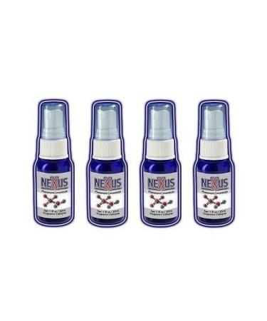 Nexus Pheromones Cologne to Attract Women by Vig Rx (4) Bottles (1 oz. in each bottle)