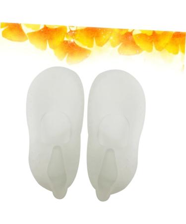 Beaupretty White Socks Socks for Dry Cracked Feet Shoe Insoles Sea Fishing Line Shoe Inserts Silicone Socks Silicone Boat Socks Cracked Foot Socks Heel White White Sock M - Buy Online on GoSupps.com