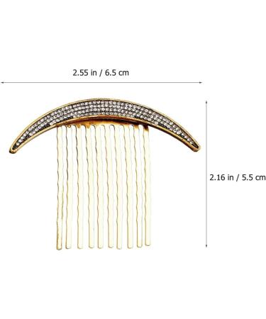 1 Set Star Moon Hairpin Hair Pin for Decor Hair Clip Combs Hair Barrettes Hair Clip Side Comb Hair Pin Clips Star Hairpins Hair Clip for Hair Decor Head Clip Alloy Miss - Buy Online on GoSupps.com