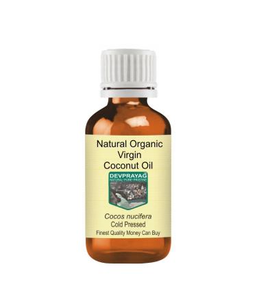 DEVPRAYAG Natural Organic Virgin Coconut Oil Cold Pressed 5ml (0.16 oz)