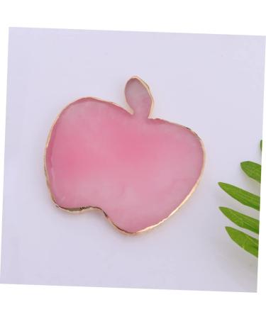 Healvian 1 Piece Resin Manicure Palette Agate Gold Edge Light For Nail Mixing Display - Buy Online on GoSupps.com