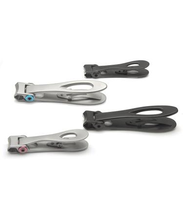 QXSJEDYCH Nail Clippers Nail Clippers Stainless Steel Nail Cutter Toenail Fingernail Manicure Cutter Thick Ingrown Toenail Scissors Tools Nails(Color:Schwarz Size:S) S Schwarz - Buy Online on GoSupps.com