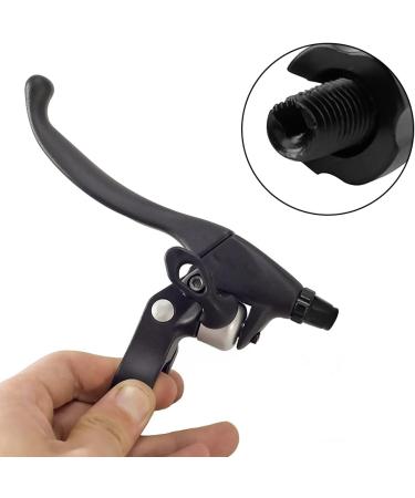 Kigauru 4 Pcs M7 Bicycle Brake Barrel Adjuster Set - Aluminum Alloy Fastener Parts for 7mm Lever Adjusting Screws - Black Brake Adjuster Accessories - Buy Online on GoSupps.com