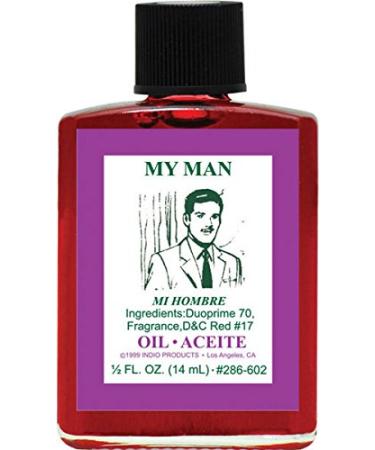 (12Pack) Indio Products Spiritual Anointing Oil- My Man 1/2oz