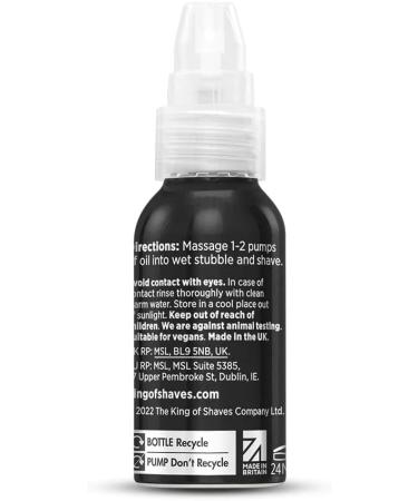 King of Shaves Advanced Sensitive Shaving Oil For Men With Handy Pump For A Close and Comfortable Shave Shave Oil For Men 2x30ml 30 ml (Pack of 2) - Buy Online on GoSupps.com
