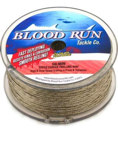 Blood Run Copper Trolling Wire silver 300'