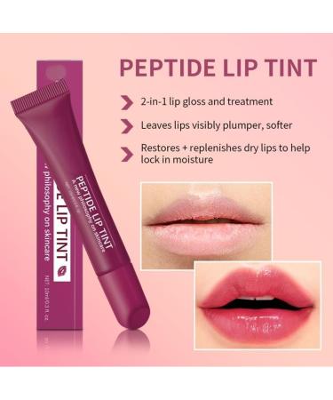  SONGVISON Set of 4 tinted peptide lip balms - Set of 4 lip balms in natural colors enriched with moisturizing oil for hydrating and nourishing care - Buy Online on GoSupps.com