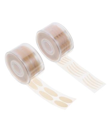 Beavorty 2400 Sheets Double Eyelid Sticker Double Face Tape Double Eyelid Strips Eyelid Stickers Cosmetics