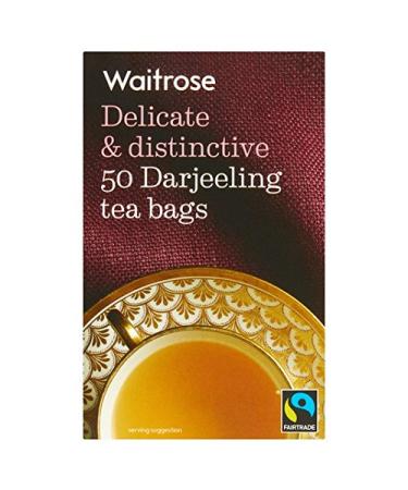 Waitrose Darjeeling Tea Bags 50 per Pack