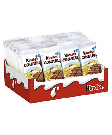 Kinder Kinder Chocolate With Cereal Bars - Pack of 40 Bars