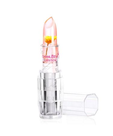 Ymibull Magic Jelly Flower Color Changing Lipstick - Moisturizing Lip Gloss (Yellow) - Buy Online on GoSupps.com