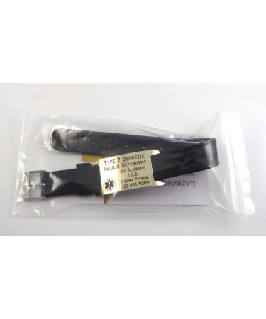 Premium Medical Alert Diabetes Bracelet - Custom Engraving | Personalized Diabetic Jewelry for Safety - Buy Online on GoSupps.com