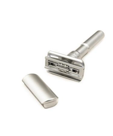 Travel Double Edge Safety Razor - River Lake RZ700 Long Handle Adjustable Classic Shaver with Protective Case & Stand | International Shipping Available - Buy Online on GoSupps.com