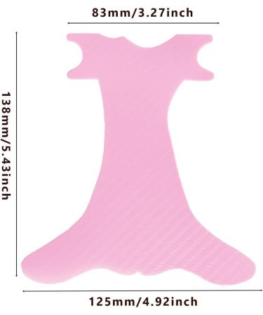  Wezalget Eye Contour Stencil | Eyebrow Microblading Ruler | Eyebrow Stencils for Perfect Winged Brow Makeup for Beginners - Buy Online on GoSupps.com