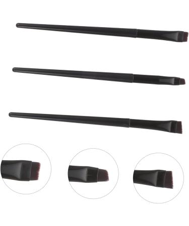 Baluue 3pcs Eyeliner Brush Eyebrow Brush Female Makeup Brush Make up Brush Makeup Black Eyeliner - Buy Online on GoSupps.com