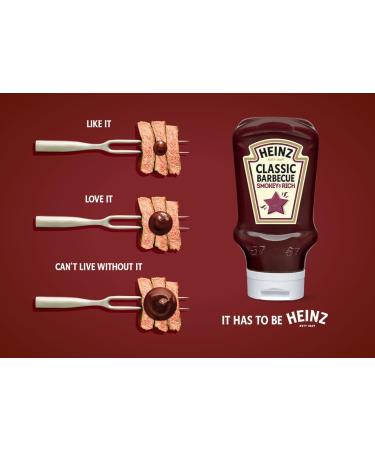Heinz Classic BBQ Sauce 665g - Authentic Barbecue Flavor, 570 ml - Buy Online on GoSupps.com
