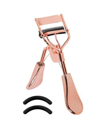 Precision Eyelash Curler with Comb & 2 Refill Pads - Best Eye Makeup Tool for Women & Girls - Buy Online on GoSupps.com