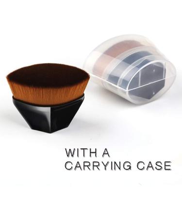 Foundation Makeup Brush Kabuki Hexagon Face Blush Liquid Powder Foundation Brush for Blending Liquid Cream or Flawless Powder Cosmetics - Buy Online on GoSupps.com