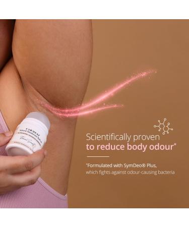 Natural Deodorant Roll On - Floral Sunset | Non-Sticky Deo | Reduces Dark Underarms & Body Odor | No Aluminium & Alcohol-Free for Women | 1.69 Fl Oz/50ml - Buy Online on GoSupps.com