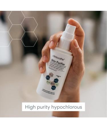 Clinisoothe+ Skin Purifier Daily Acne Treatment Mist for Face & Body | Hypochlorous Technology for Breakouts & Rapid Recovery | All Skin Types (3.4oz - Buy Online on GoSupps.com