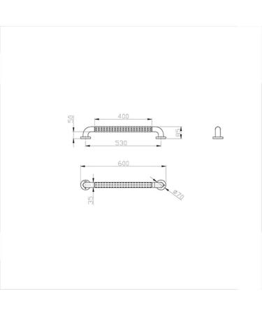 Grab Bar erly Pregnant Women with Disabilities Safety Non-slip Barrier-free Bathroom Handrails Bathroom Accessories Bathroom Ha - Buy Online on GoSupps.com