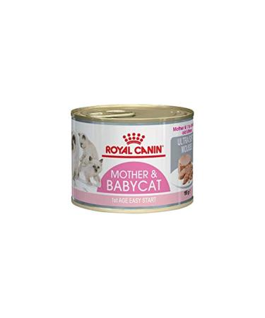 ROYAL CANIN First Age Mousse Mother & Baby Cat Wet Cat Food - 12 x 195g