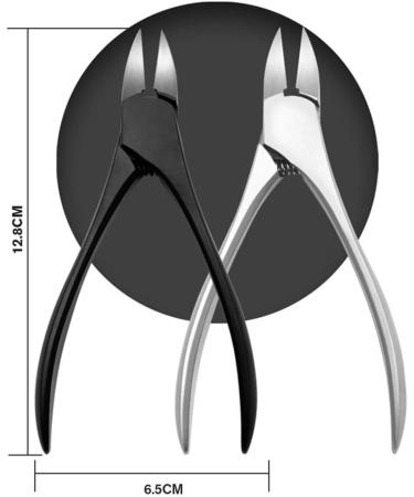 Stainless Steel Nail Clipper Callus Shaver Toenails Ingrown Pedicure Paronychia Improved Nail Supplies (Color : Black) - Buy Online on GoSupps.com