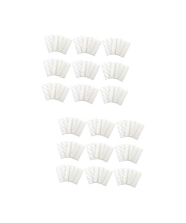 minkissy 90 Sheets Big Eye Eyelid fiber lace eyelid tape invisible eye lift sticker eyelid lace Fiber Eyelid Lift Strip Fold Eyelid Shadow decals tape refill white man beauty stickers Oval