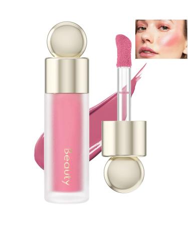 Liquid Blush for Cheeks KQueenest Pink Cream Face Blush Makeup Soft Weightless Matte Blush Stick with Dewy Finish Long-Wearing Water Proof Profusion Cheek Tint(2 Rose) 2Rose color