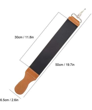Double Sided Razor Blades - PU Leather Strop & Straight Razor Sharpener - Premium Shaving Tools for Smooth Cuts - Buy Online on GoSupps.com