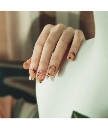 Zinipin Gellight Semi-Cured Gel Nail Strips | 24 Nail Wraps | Includes Nail Wipes Cuticle Stick & Nail File | Negative Space (Soulea) - Buy Online on GoSupps.com