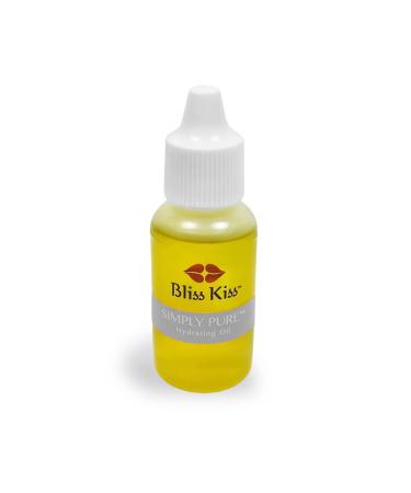 Limited Edition Bliss Kiss Simply Pure Nail Oil Dropper Black Currant Vanilla Scent
