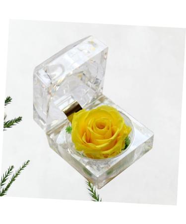 Zerodeko 1pcs Wedding For Women Womens Gifts Single Rose Valentine Decorations Flower Bouquet Girls Memorial Gifts Valentines Day Crystal Gifts Girlfriend Miss Accessories Preserved Flower - Buy Online on GoSupps.com