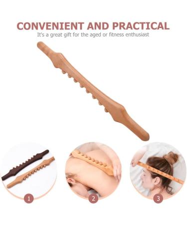 Buy Minkissy Wood Acupressure Pen - Japanese Massage Device for Deep Tissue Relief & Relaxation - Perfect for Body Massage & Trigger Point Therapy - Buy Online on GoSupps.com