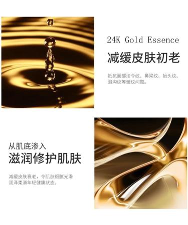 SENANA 24K Gold Skin Care Set - Moisturizing Face Cream & Essence Set for Pore Reduction, Oil Control - 9 Piece Kit - Buy Online on GoSupps.com