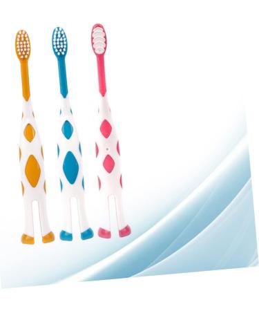 Solustre 18-Pack Children's Travel Toothbrush Set | Bulk Toothbrushes with Rubber Protection for Kids' Oral Care - Buy Online on GoSupps.com