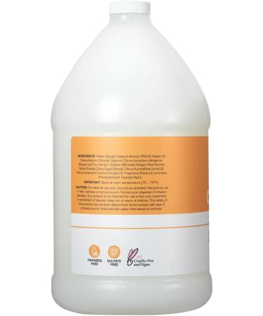 Ginger Lily Farms Club & Fitness Moisturizing Conditioner 1 Gallon - Citrus Scent | Vegan & Cruelty-Free - Buy Online on GoSupps.com