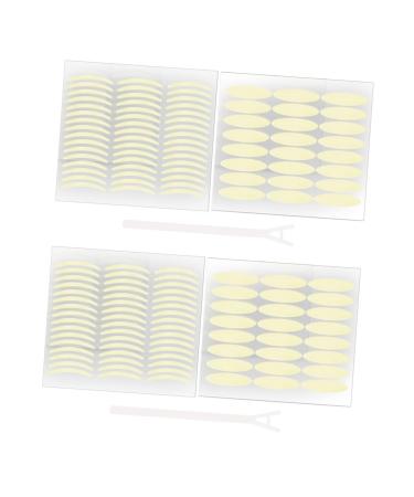 DOITOOL 4 Sets Double Eyelid Sticker Stickers Women Eyelid Sticker Double Sided Tape Eyelid Tape Patch Eyes 8.3x7.6cmx2pcs As Shownx2pcs