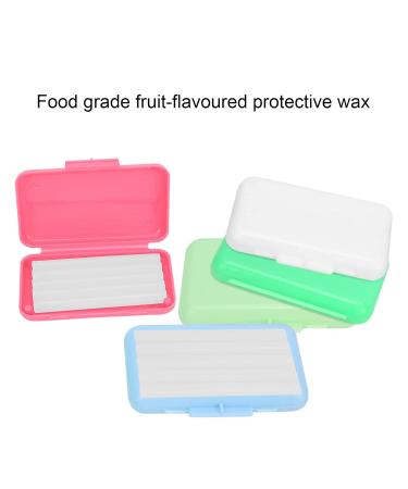 Orthodontic Braces Wax - Portable Fruit Flavor Wax for Dental Care | International Shipping - Buy Online on GoSupps.com