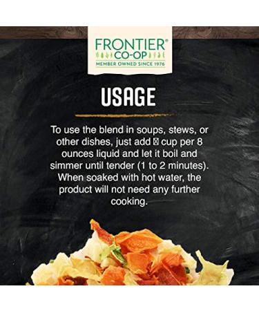 Frontier Organic Vegetable Soup Blend - 16 oz (453 g) | Natural Ingredients - Buy Online on GoSupps.com