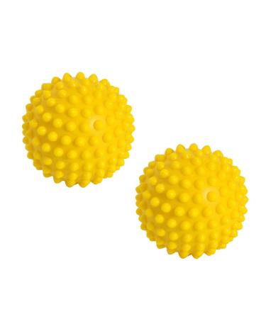 Sport-Tec Sensy-Ball Hedgehog Ball Massage Ball Reflexology Massage Self-Massage YELLOW 10 cm - 2 pieces - Buy Online on GoSupps.com
