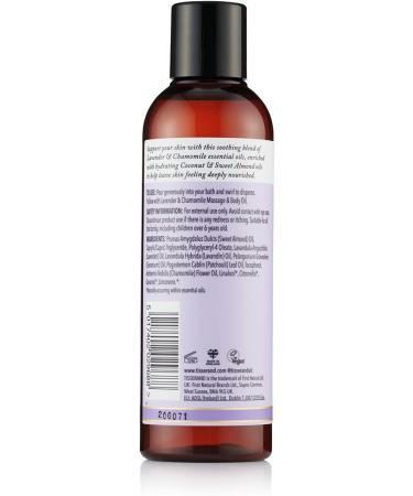 Tisserand Lavender & Chamomile Bath Oil 200ml - Aromatherapy Blend for Relaxation - Buy Online on GoSupps.com