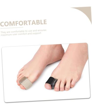 FRCOLOR Toe Separator Thumb Splints with Bunion Cushion Sleeves - 12 Pairs, Breathable Orthotics for Big Toe, Assorted Colors - 2.5x1.9cm - Buy Online on GoSupps.com