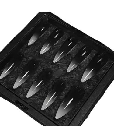 Temperament-enhancing manicure European and American pointy nails 4.5cm long and cool to wear.(XS)