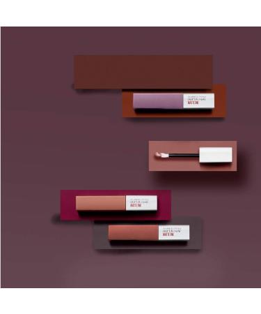 MAYBELLINE Superstay Matte Ink Liquid Lipstick - Long-lasting Transfer-proof & Vibrant Colors | Shop Internationally! - Buy Online on GoSupps.com