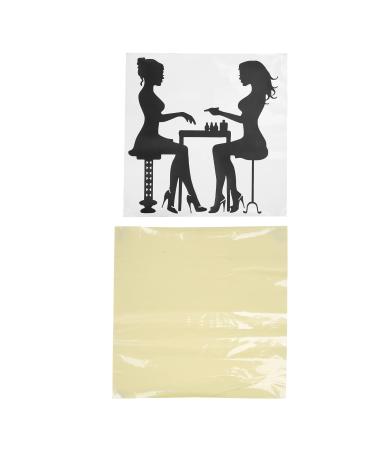 Nail Salon Wall Sticker Wonderful PVC Vinyl Nail Salon Decoration Sticker for Nail Salons Beauty Salons(S)