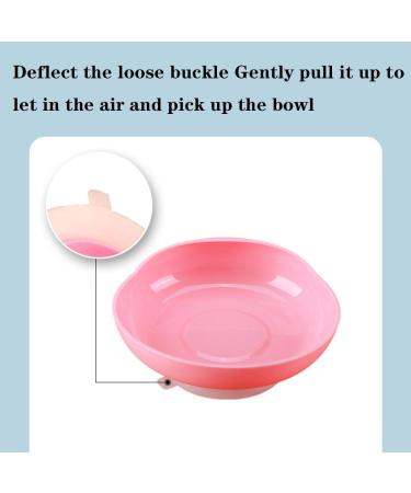 Plate with Suction Cup Base Plates for Disabled Adults Elderly Eating Bowl Unbreakable High Low Adaptive Bowl for Elderly - Buy Online on GoSupps.com