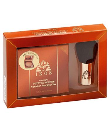 Ikos Beauty Set 7Gramm ERDE naturelle with Kabuki brush 7 g